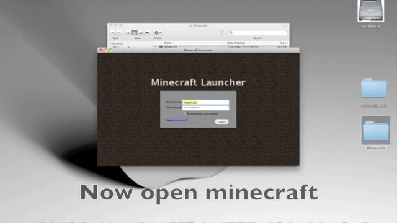 install minecraft texture pack mac